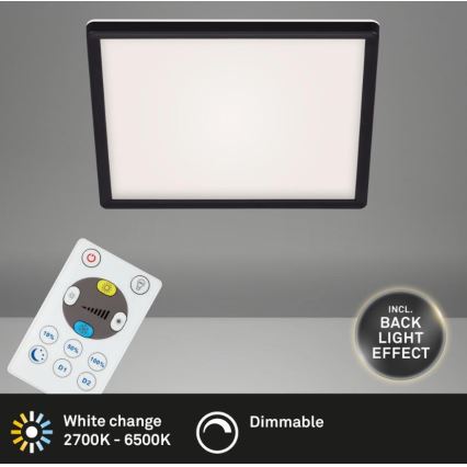 Briloner 7082-015 - LED Dimmelhető mennyezeti lámpa SLIM LED/22W/230V 2700-6500K + távirányító