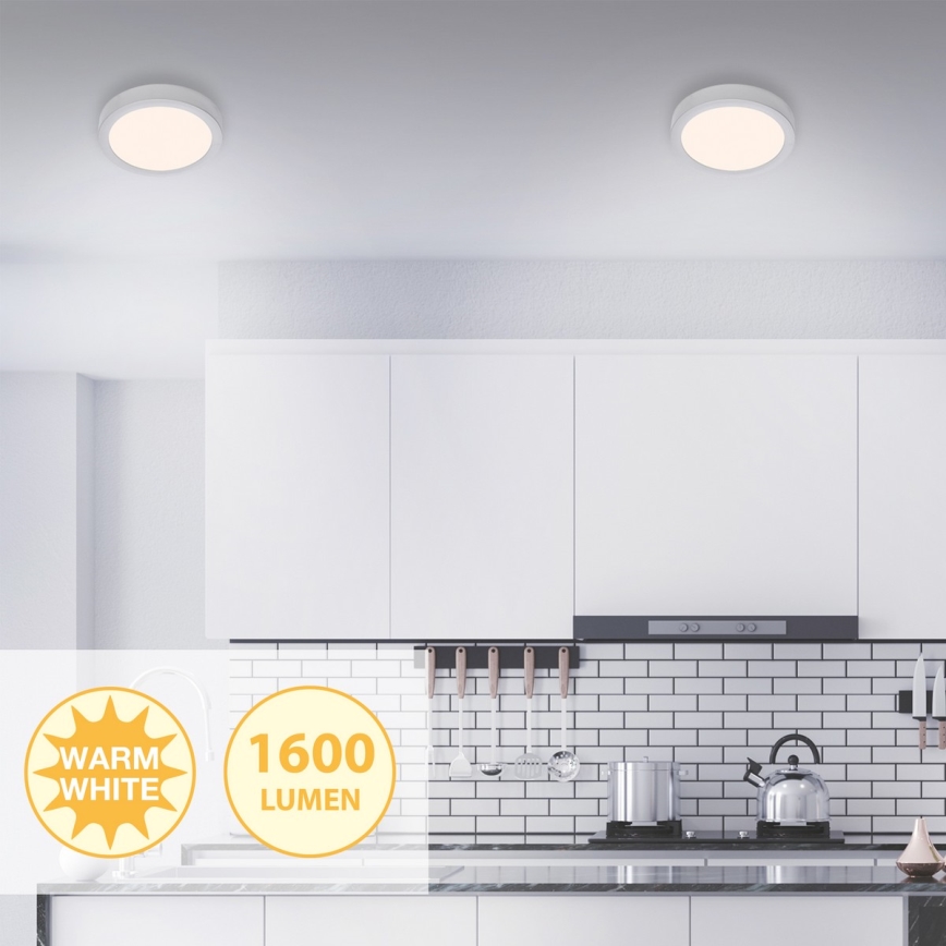 Briloner 7117-014 - LED Mennyezeti lámpa FIRE LED/16,5W/230V 3000K