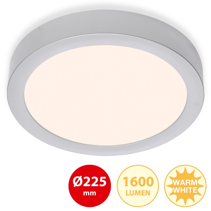 Briloner 7117-014 - LED Mennyezeti lámpa FIRE LED/16,5W/230V 3000K