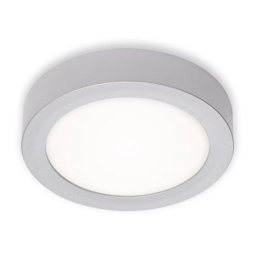 Briloner 7122-014 - FIRE LED mennyezeti lámpa, 11 W, 230 V, 3000 K, Ø 17 cm, ezüstszínű