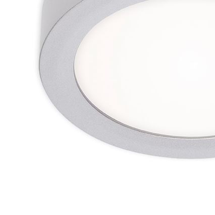 Briloner 7122-014 - FIRE LED mennyezeti lámpa, 11 W, 230 V, 3000 K, Ø 17 cm, ezüstszínű