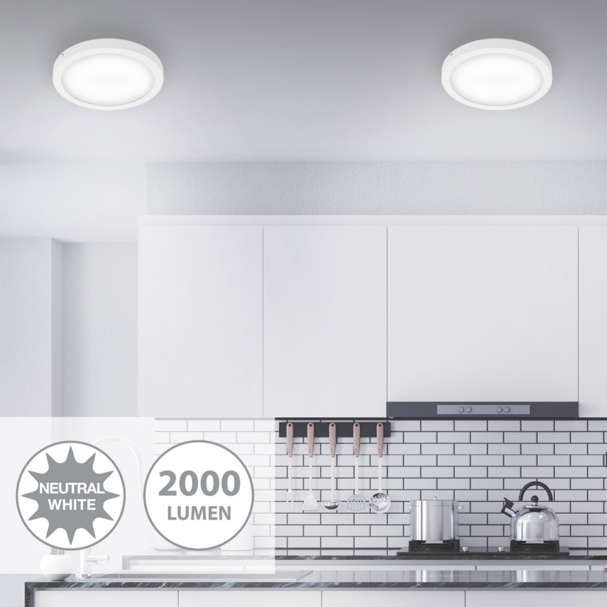 Briloner 7141-416 - LED Mennyezeti lámpa FIRE LED/21W/230V