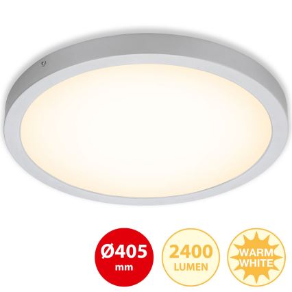 Briloner 7143-014 - LED Mennyezeti lámpa FIRE LED/24,5W/230V 3000K