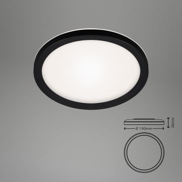 Briloner 7150-415 - LED Mennyezeti lámpa SLIM LED/12W/230V á. 19 cm