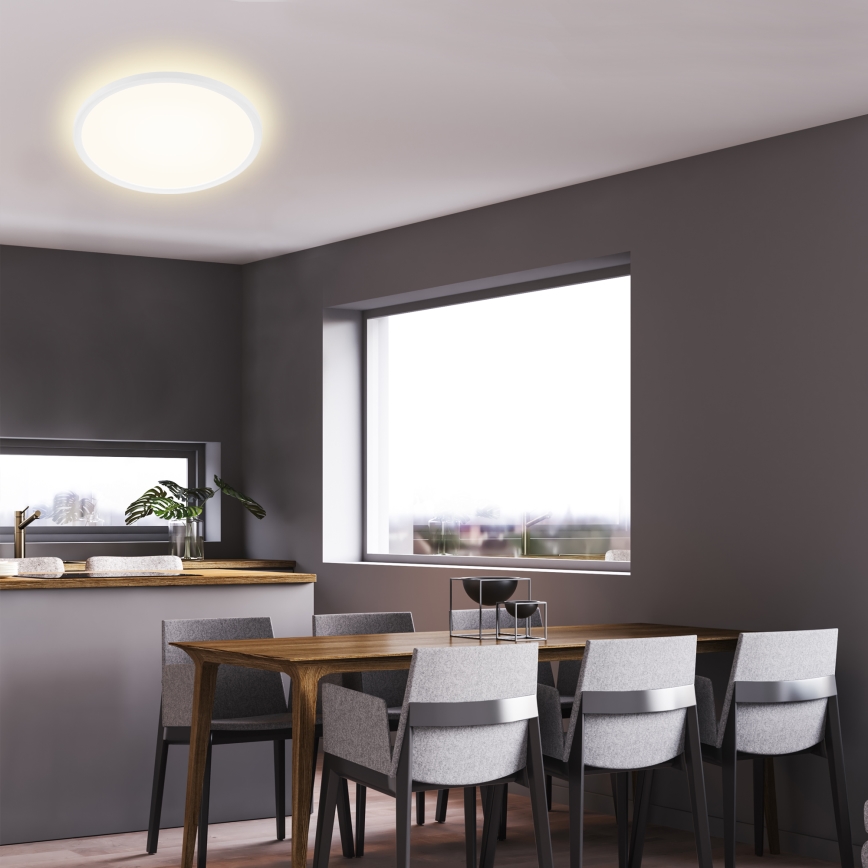 Briloner 7157-416 - LED Mennyezeti lámpa SLIM LED/22W/230V átmérő 42 cm