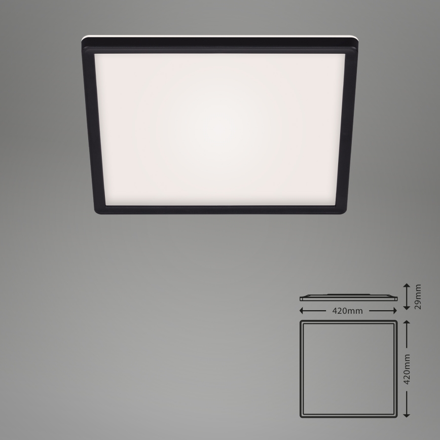 Briloner 7158-415 - LED Mennyezeti lámpa SLIM LED/22W/230V 42x42 cm