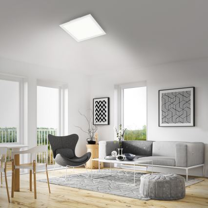 Briloner 7179-016 - LED dimmelhető mennyezeti lámpa PIATTO LED/24W/230V 3000-6500K + távirányító