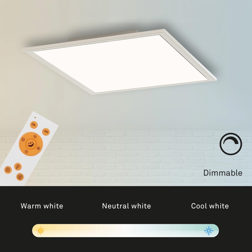 Briloner 7194-016 - LED Dimmelhető mennyezeti lámpa SIMPLE LED/18W/230V 3000-6500K + távirányító