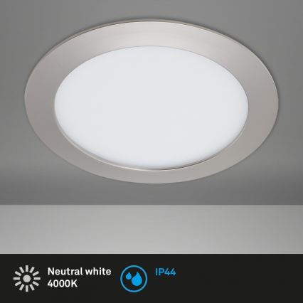 Briloner 7286-012 - LED Fürdőszobai beépíthető lámpa LED/12W/230V IP44