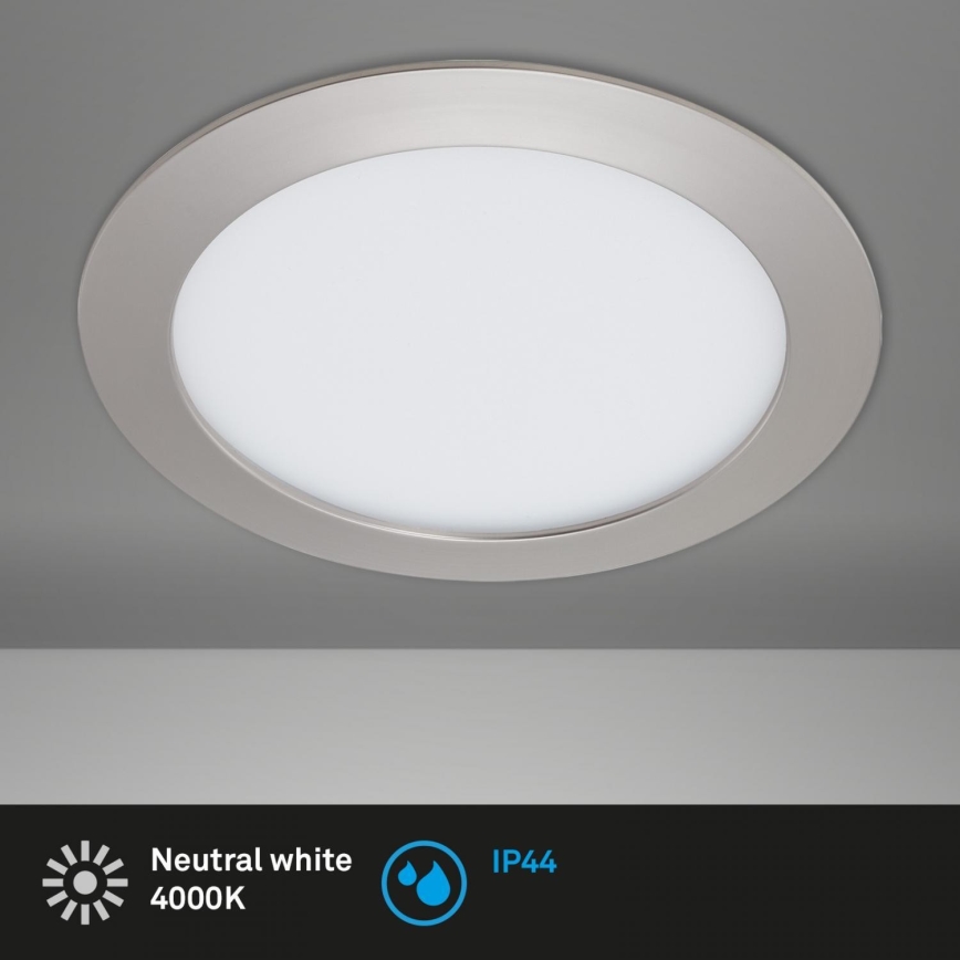 Briloner 7286-012 - LED Fürdőszobai beépíthető lámpa LED/12W/230V IP44