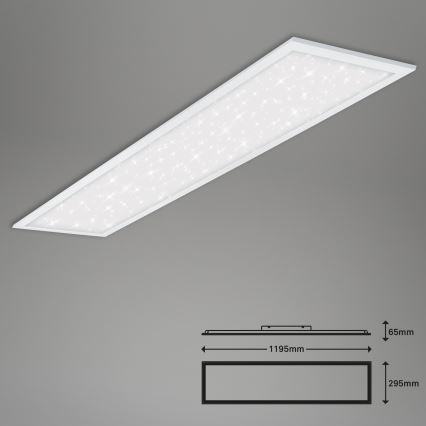 Briloner 7304-016 - LED Dimmelhető mennyezeti lámpa STARRY SKY LED/36W/230V 3000-6000K + távirányítás