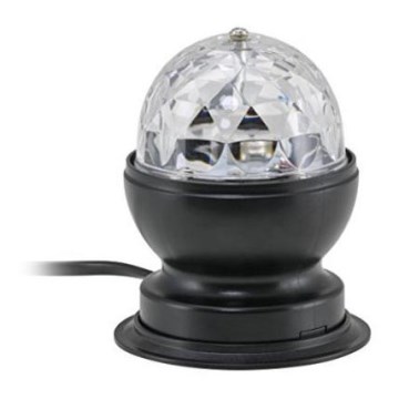 Briloner 7357-015 - LED asztali disco gömb DISCO LIGHT 1xE27/3W/230V