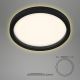 Briloner 7361-015 - LED Mennyezeti lámpa CADRE LED/18W/230V á. 29,7 cm fekete