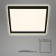 Briloner 7364-015 - LED Mennyezeti lámpa CADRE LED/22W/230V 42,2x42,2 cm fekete