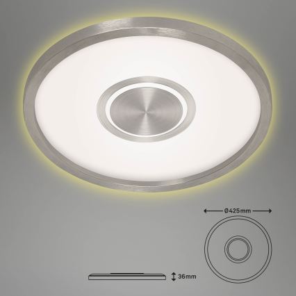 Briloner 7366-112 - LED Mennyezeti lámpa GEO LED/22W/230V
