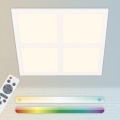 Briloner 7387-016 - LED RGBW dimmelhető mennyezeti lámpa LED/24W/230V 3000-6500K + távirányító