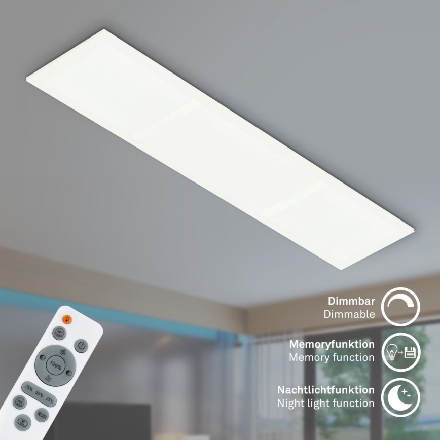 Briloner 7388-016 - RGBW Dimmelhető mennyezeti lámpa LED/24W/230V 3000-6500K + távirányítás