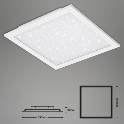 Briloner 7392-016 - LED Mennyezeti lámpa STARRY SKY LED/38W/230V