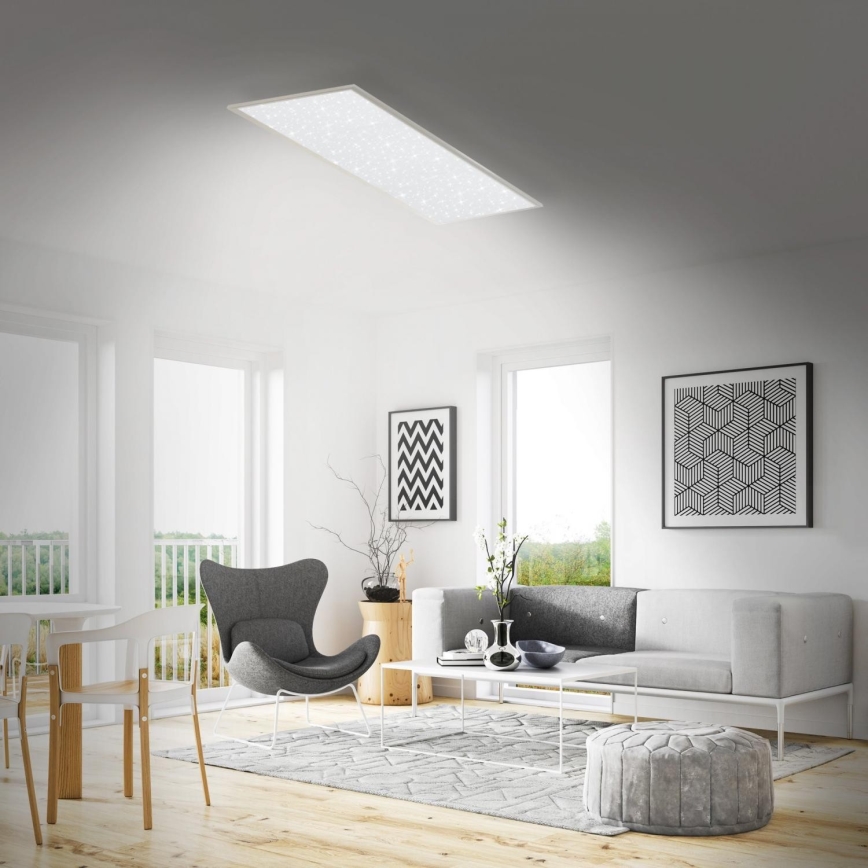 Briloner 7393-016 - LED Felületre szerelhető panel STAR SKY LED/38W/230V 4000K