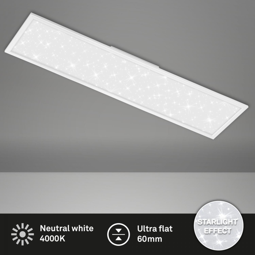 Briloner 7393-016 - LED Felületre szerelhető panel STAR SKY LED/38W/230V 4000K