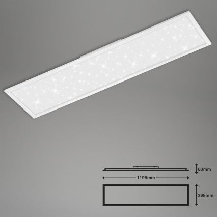 Briloner 7393-016 - LED Felületre szerelhető panel STAR SKY LED/38W/230V 4000K