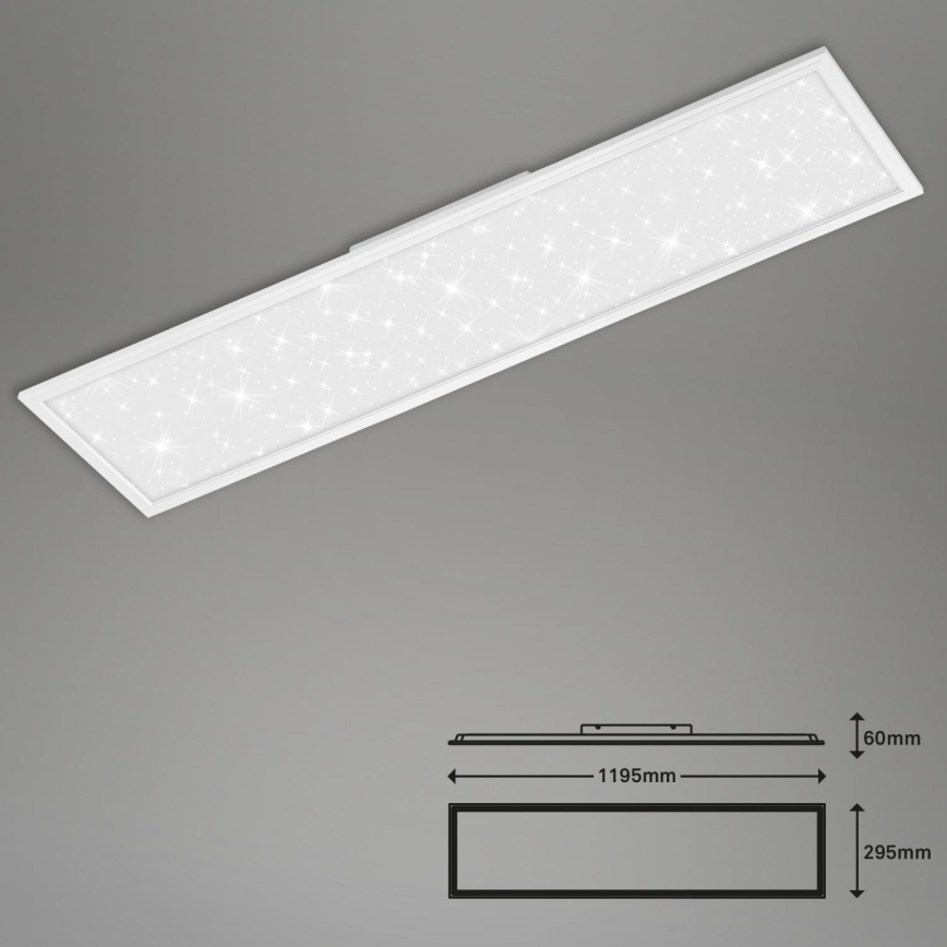 Briloner 7393-016 - LED Felületre szerelhető panel STAR SKY LED/38W/230V 4000K