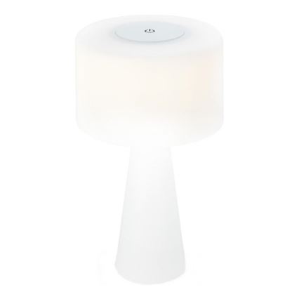 Briloner 7420016 - LED Dimmelhető újratölthető érintős kültéri asztali lámpa LED/4W/5V IP44 3000K fehér