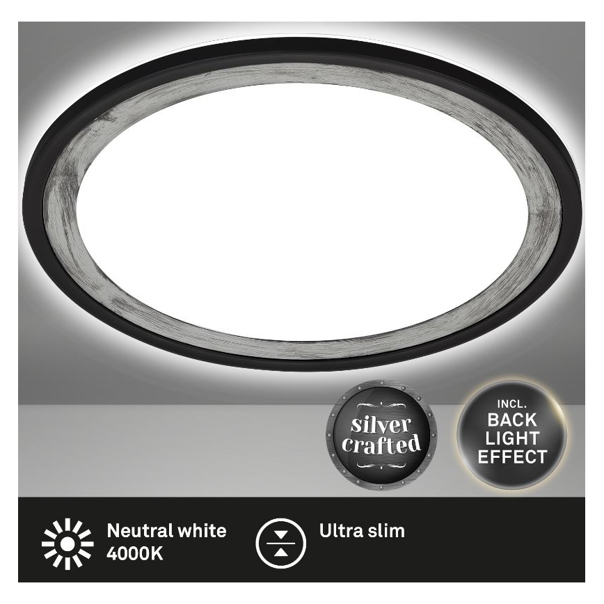 Briloner 7454-414 - LED Mennyezeti lámpa DECO LED/18W/230V
