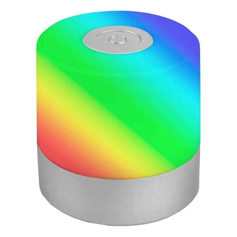 Briloner 7462014 - LED RGB Újratölthető kültéri asztali lámpa LED/1,5W/5V IP44 1200 mAh matt króm