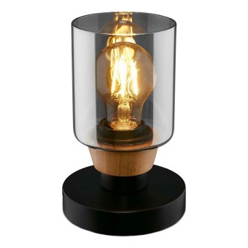 Briloner 7486015 - Asztali lámpa 1xE27/10W/230V fekete