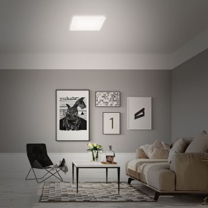 Briloner 7491-016 - LED RGBW Dimmelhető mennyezeti lámpatest SMART LED/22W/230V 4000K 42x42 cm Wi-Fi Tuya + távirányító