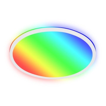 Briloner 7494016 - LED RGBW fényerőszabályozható mennyezeti lámpa okos LED/22W/230V 4000K átm. 42 cm Wi-Fi Tuya + távirányító