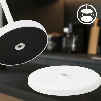 Briloner 7521016 - SIGO LED, dimmelhető, újratölthető kültéri asztali lámpa LED/2,5W/5V IP44 2600 mAh fehér
