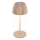 Briloner 7552-011 - MINI LED kültéri asztali lámpa, dimmelhető, érintésvezérlésű, újratölthető, 1,5W/5V IP44 1800 mAh bézs