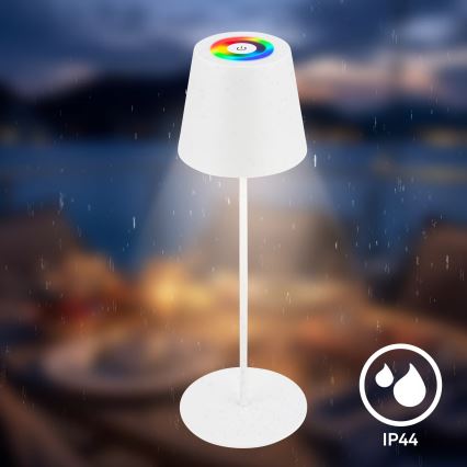Briloner 7559016 - COLORIS LED RGB dimmelhető, újratölthető kültéri asztali lámpa LED/3,5W/5V IP44 2000 mAh, Wi‑Fi, Tuya-kompatibilis
