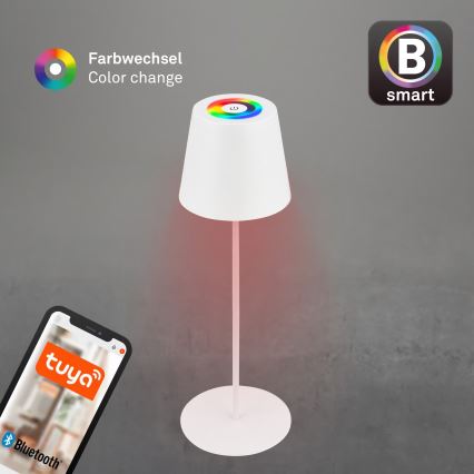 Briloner 7559016 - COLORIS LED RGB dimmelhető, újratölthető kültéri asztali lámpa LED/3,5W/5V IP44 2000 mAh, Wi‑Fi, Tuya-kompatibilis