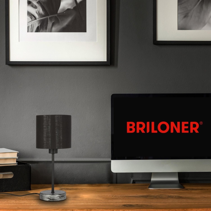 Briloner 7737-014 - Asztali lámpa SILVER CRAFTED 1xE14/25W/230V