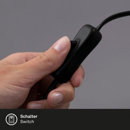 Briloner 7737-014 - Asztali lámpa SILVER CRAFTED 1xE14/25W/230V