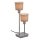 Briloner 7810-022 - Asztali lámpa TAUPE 2xE14/5,5W/230V
