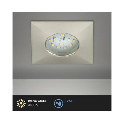 Briloner 8313-012 - LED Fürdőszobai beépíthető lámpa LED/5W/230V IP44 matt króm