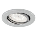 Briloner 8315-019 - LED Fürdőszobai beépíthető lámpa 1xGU10/5W/230V IP23