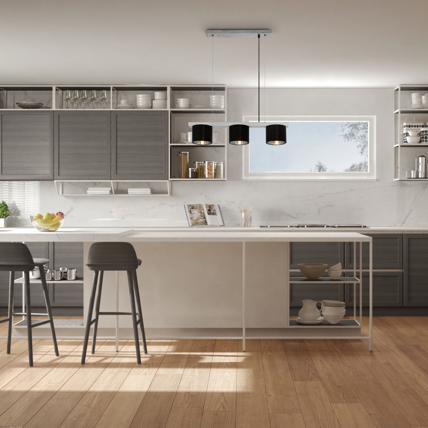 Briloner - Csillár zsinóron LURI 3xE14/25W/230V gumifa