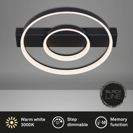 Briloner - LED állítható fényerejű mennyezeti lámpa FRAME LED/24W/230V
