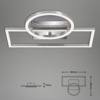 Briloner - LED dimmelhető mennyezeti lámpa FRAMES LED/19W/230V