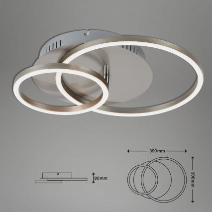 Briloner - LED dimmelhető mennyezeti lámpa FRAMES LED/24,5W/230V