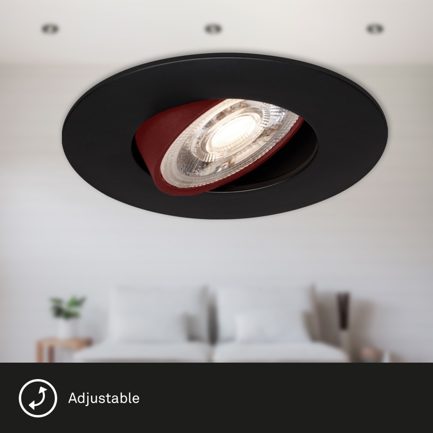 Briloner - KÉSZLET 3x LED dimmelhető fürdőszobai lámpa LED/4,9W/230V IP23