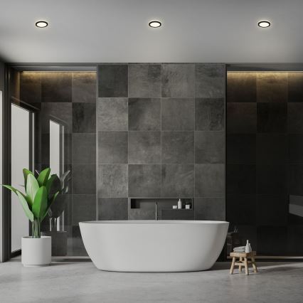 Briloner - KÉSZLET 3x LED Fürdőszobai beépíthető lámpa LED/3W/230V IP44