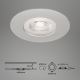 Briloner- KÉSZLET 3x LED Fürdőszobai beépíthető lámpa LED/4,9W/230V IP44 ezüst