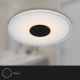 Briloner - KÉSZLET 3x LED Fürdőszobai beépíthető lámpa LED/6W/230V IP44 fekete