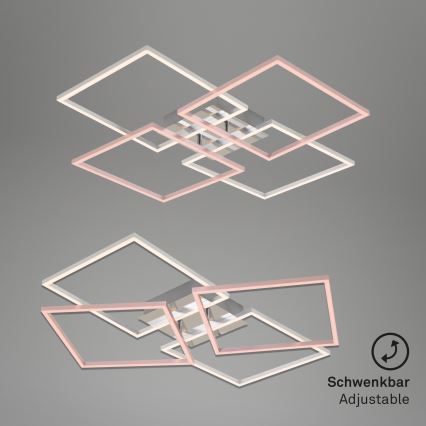 Briloner - LED állítható fényerejű mennyezeti lámpa FRAME 4xLED/12W/230V